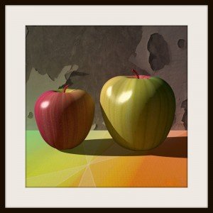 Zwei Äpfel I