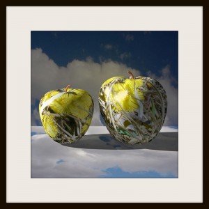 Zwei Äpfel VI