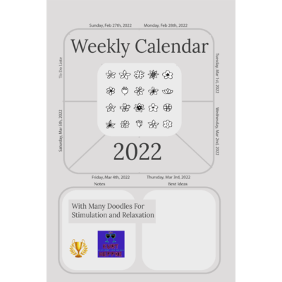 Weekly Calendar 2022